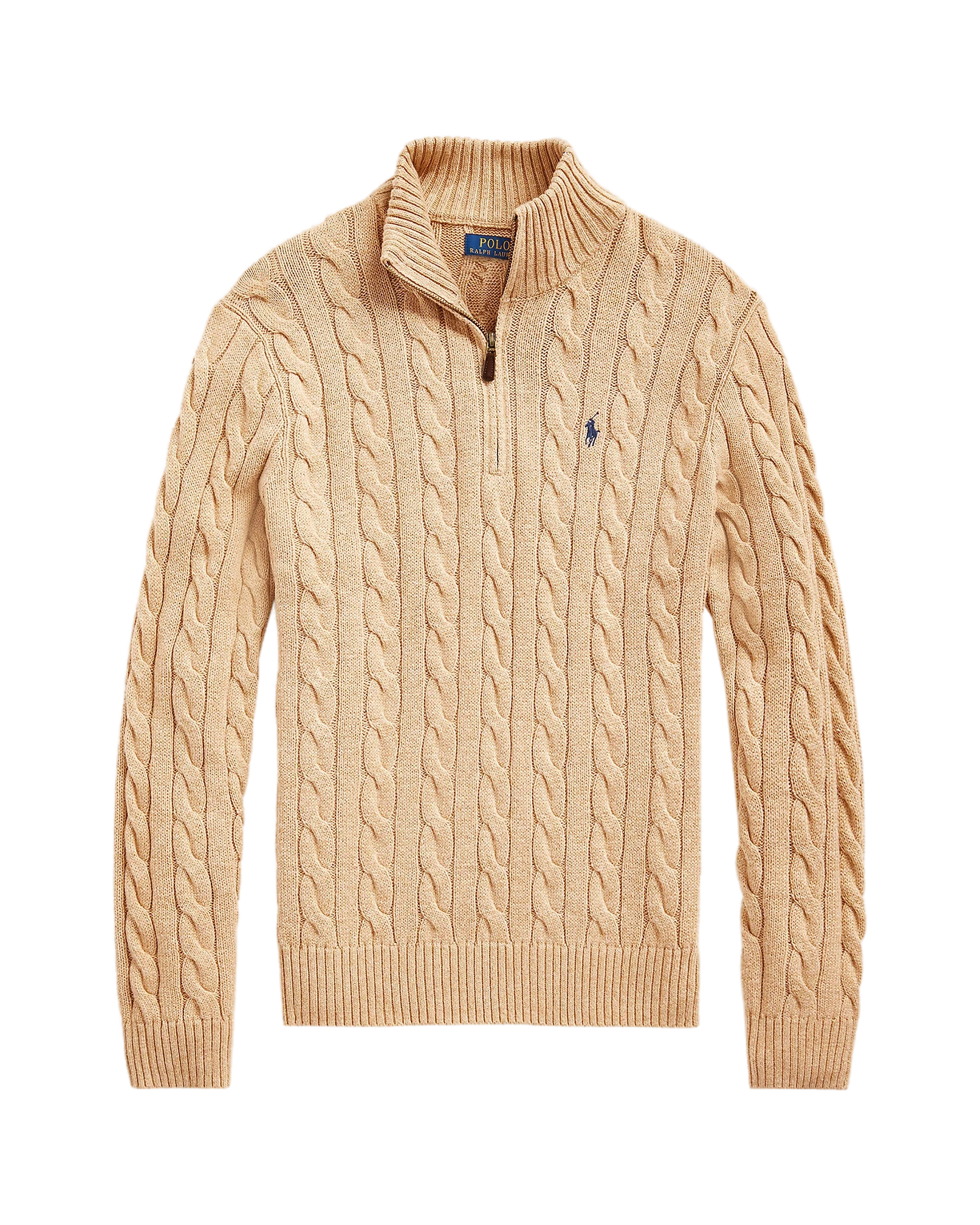 Camisola de algodão fecho-éclair curto