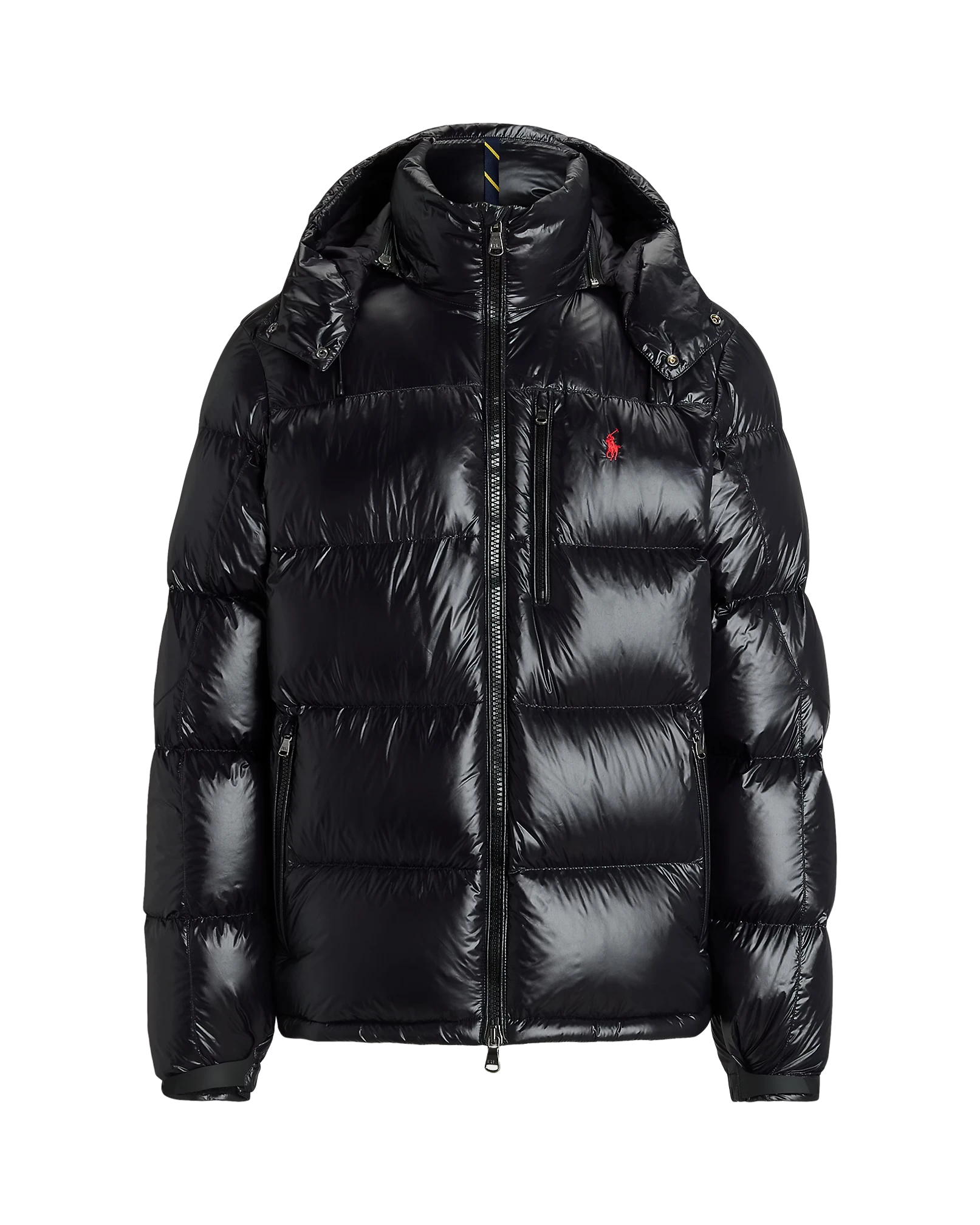 Casaco de penas brilhante Gorham