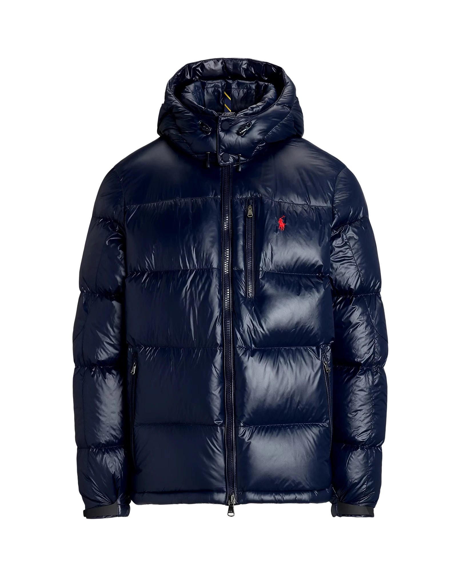 Casaco de penas brilhante Gorham