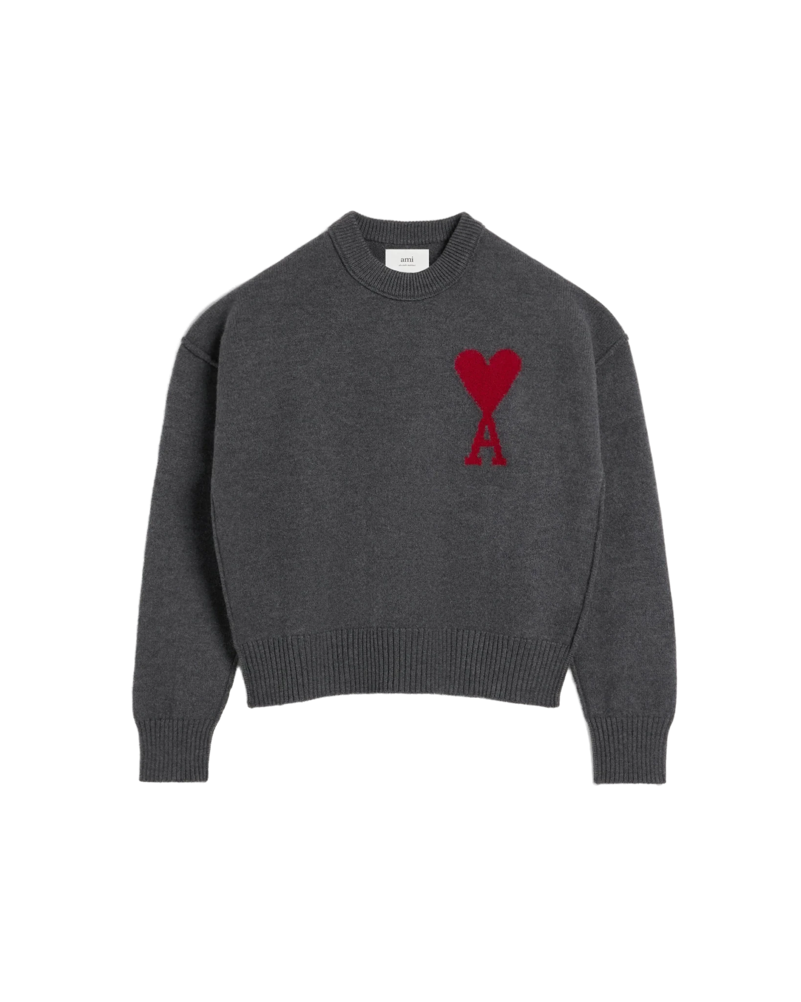 Black Wool de Coeur Sweater